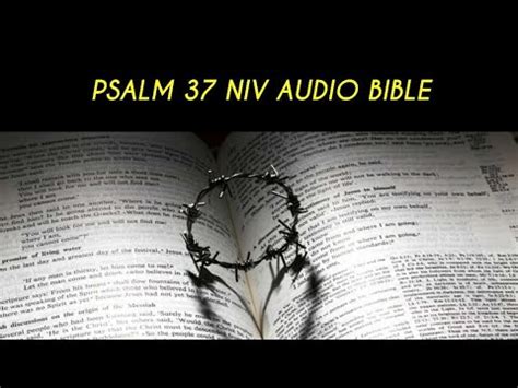 Psalm 37 niv audio - King James Version. 35 Plead my cause, O Lord, with them that strive with me: fight against them that fight against me. 2 Take hold of shield and buckler, and stand up for mine help. 3 Draw out also the spear, and stop the way against them that persecute me: say unto my soul, I am thy salvation. 4 Let them be confounded and put to shame that ...